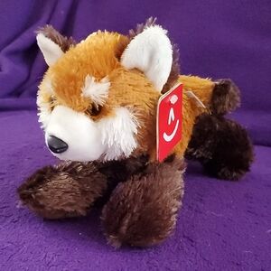 Aurora - Small Orange Mini Flopsie - 8" Red Panda - Adorable Stuffed Animal
